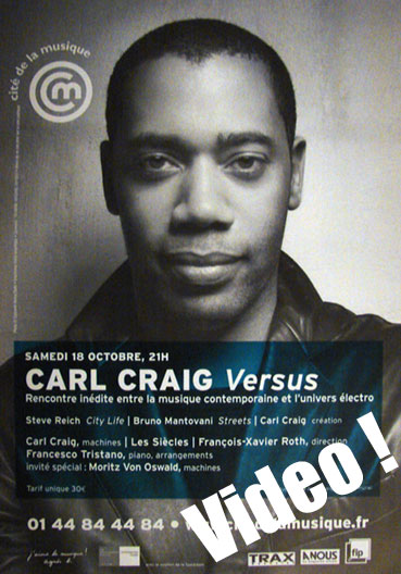 Carl craig versus cité de la musique