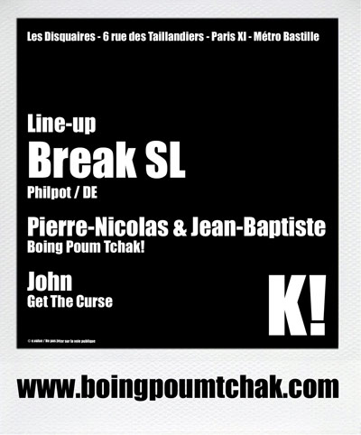 party poum tchak! - break sl